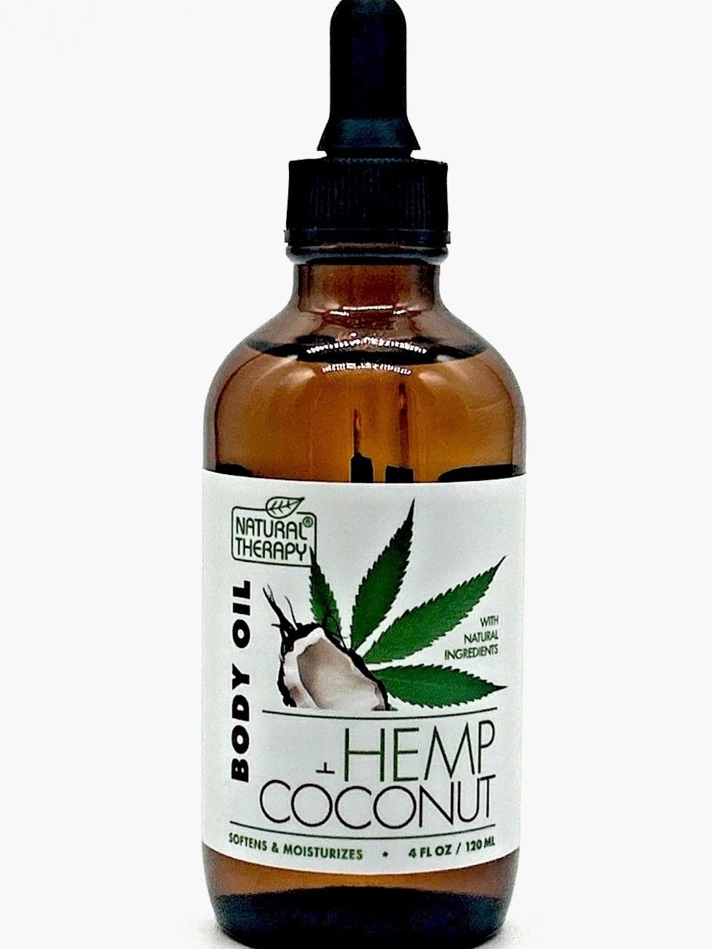 Hemp Coconut Body Oil - 4oz